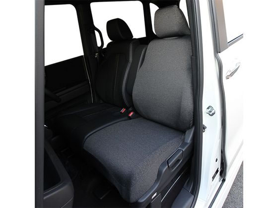 錦産業 シートカバー ストレッチニット 前席 1枚 ブラック NN4530 錦産業 シートカバー ストレッチニット 前席 1枚 ブラック NN4530