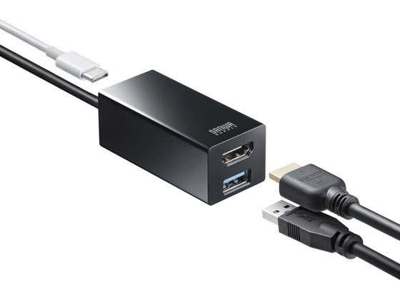 サンワサプライ USB Type-Cハブ付き HDMI変換アダプタ サンワサプライ USB Type-Cハブ付き HDMI変換アダプタ