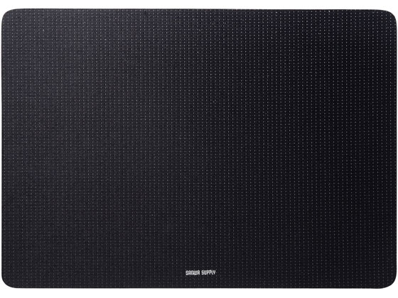 サンワサプライ 抗菌・消臭・静電気除去マウスパッドA4 MPD-SEA4BK