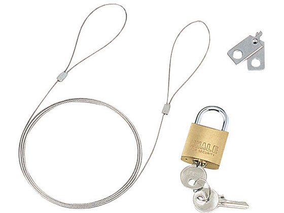 サンワサプライ パソコンセキュリティキット ワイヤー直径1.0mm SL-06K サンワサプライ パソコンセキュリティキット ワイヤー直径1.0mm SL-06K