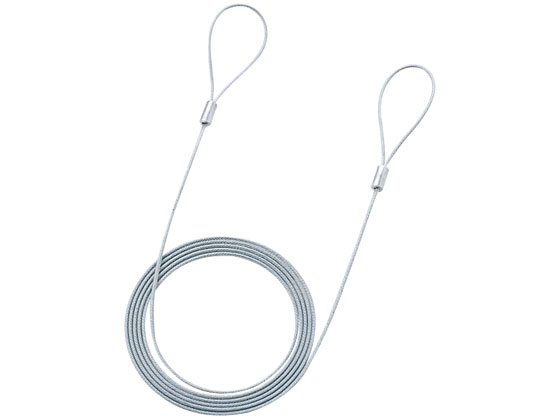 サンワサプライ eセキュリティ ワイヤー・長さ2.0m・直径1.6mm SLE-3W-2