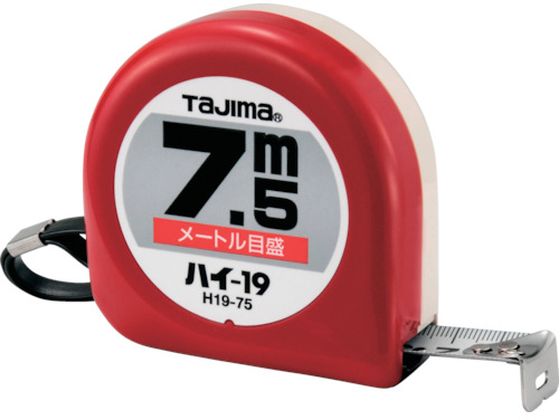 タジマ ハイ-19 7.5m メートル目盛 ブリスター H19-75BL タジマ ハイ-19 7.5m メートル目盛 ブリスター H19-75BL