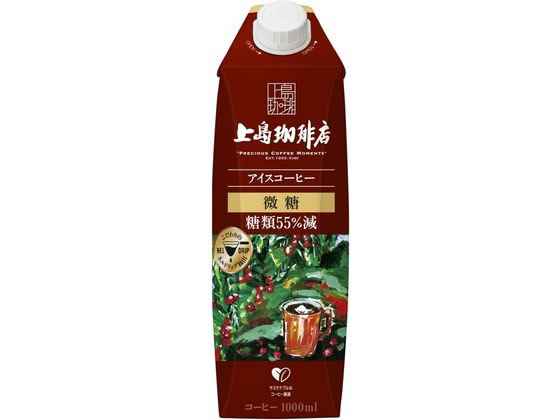UCC 上島珈琲店 アイスコーヒー 微糖 1000ml UCC 上島珈琲店 アイスコーヒー 微糖 1000ml