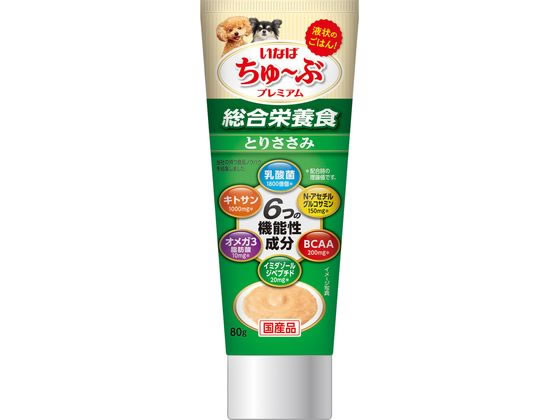 いなばペットフード ちゅーぶプレミアム とりささみ 80g いなばペットフード ちゅーぶプレミアム とりささみ 80g