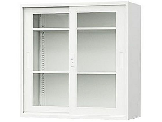Netforce 引戸書庫 3段 高さ880mm アクリル扉 33書庫 ホワイト Netforce 引戸書庫 3段 高さ880mm アクリル扉 33書庫 ホワイト