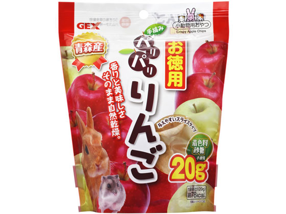 ジェックス パリパリりんごお徳用20g ジェックス パリパリりんごお徳用20g