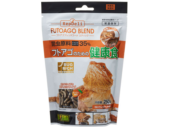 ジェックス フトアゴブレンドフードスティック250g ジェックス フトアゴブレンドフードスティック250g