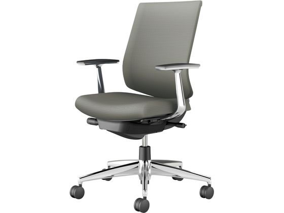 ●外寸法／幅６８０×奥行５７０×高さ８９０〜９８０ｍｍ●座面寸法／幅５０５×奥行４１０〜４６０ｍｍ●肘内寸法／幅４７０ｍｍ●座面高さ／４２０〜５１０ｍｍ●肘高さ／６１０〜７１０ｍｍ●質量／１５．３ｋｇ