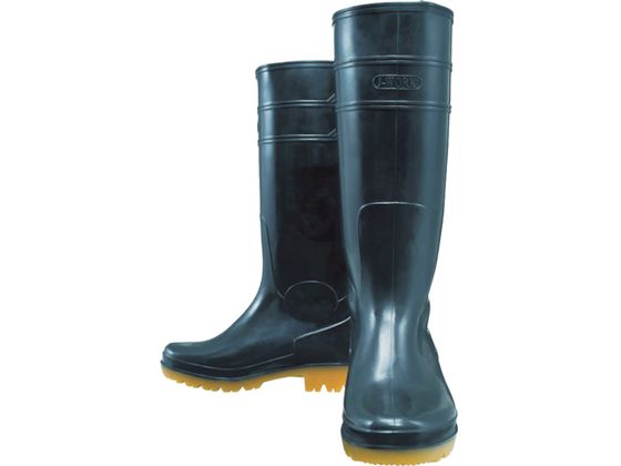 おたふく 耐油長靴ロングタイプ 黒 24.0 JW708-BK-240 おたふく 耐油長靴ロングタイプ 黒 24.0 JW708-BK-240