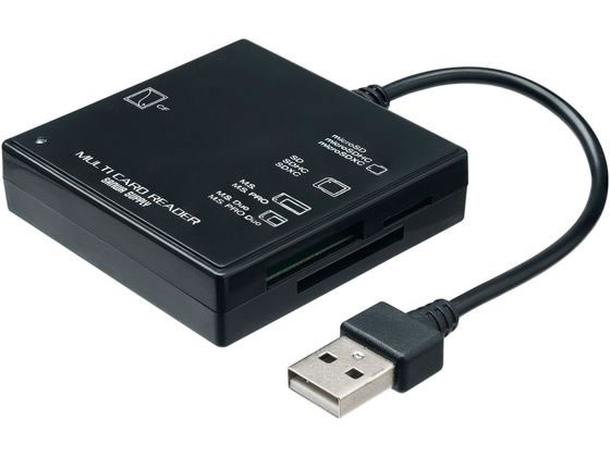 サンワサプライ USB2.0 カードリーダー (ブラック) ADR-ML23BKN サンワサプライ USB2.0 カードリーダー (ブラック) ADR-ML23BKN