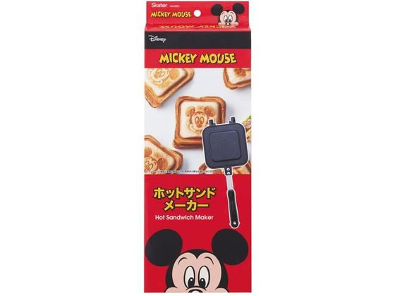 スケーター アルミ製ホットサンドメーカー ミッキーマウス ALHOS1 スケーター アルミ製ホットサンドメーカー ミッキーマウス ALHOS1