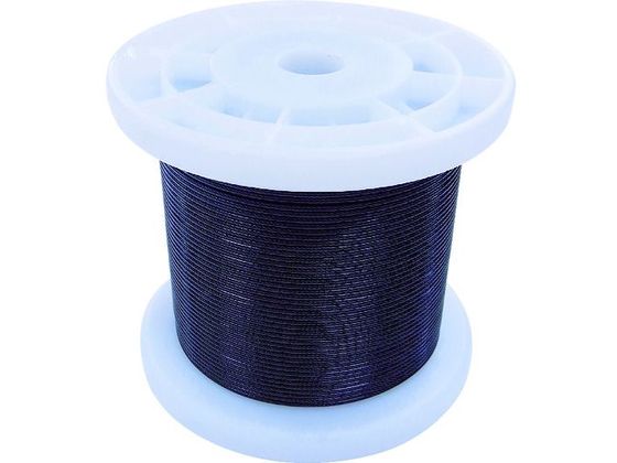 ニッサチェイン 黒コーティングワイヤロープ 1.2mm×100m TSY12V-BK