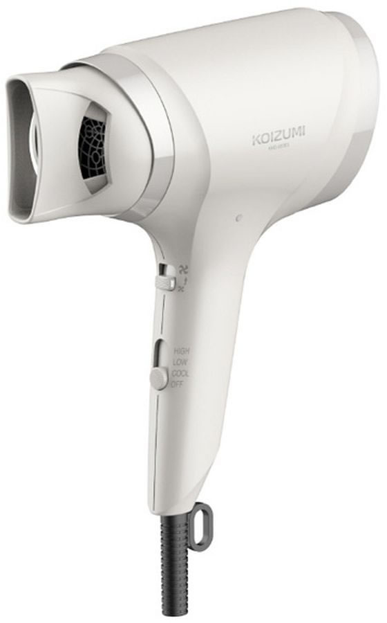 KOIZUMI マイナスイオンヘアドライヤー e angle select オフホワイト