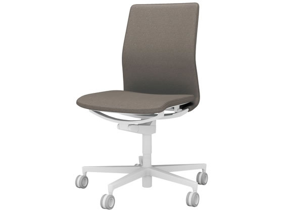 コクヨ ファブレ 白脚グレージュ本体白 肘無 C01W101CUWM6M64 コクヨ ファブレ 白脚グレージュ本体白 肘無 C01W101CUWM6M64