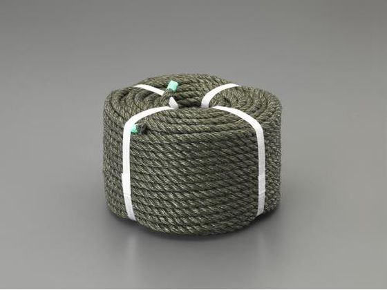 エスコ PEロープ OD色 12.0mm×100m EA628TP-12
