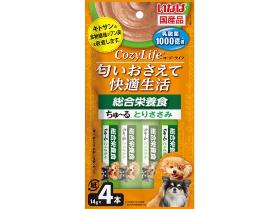 いなばペットフード CLちゅーる 総合栄養 ささみ 14g×4本 いなばペットフード CLちゅーる 総合栄養 ささみ 14g×4本