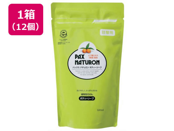 太陽油脂 パックス ナチュロン ボディソープ 替 500ML×12個