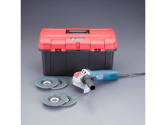 エスコ ディスクグラインダーセット X-LOCK用 125mm 750W