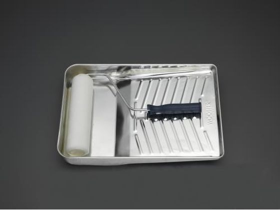 エスコ ローラー刷毛セット トレー付 230mm EA109NW-100