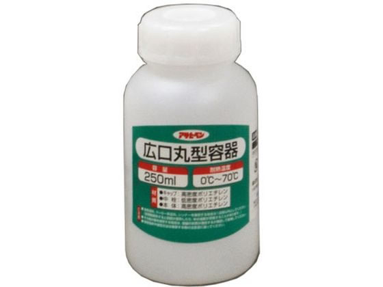アサヒペン 広口丸型容器 250ml 1028-05