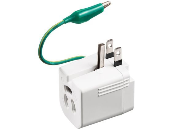 サンワサプライ 温度&電流ヒューズ内蔵アダプタ TAP-AD16W サンワサプライ 温度&電流ヒューズ内蔵アダプタ TAP-AD16W