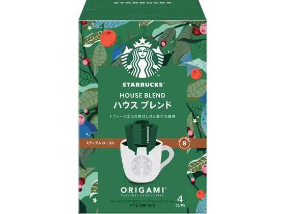 ネスレ スターバックス オリガミ ドリップコーヒー ハウス ブレンド 4袋 ネスレ スターバックス オリガミ ドリップコーヒー ハウス ブレンド 4袋