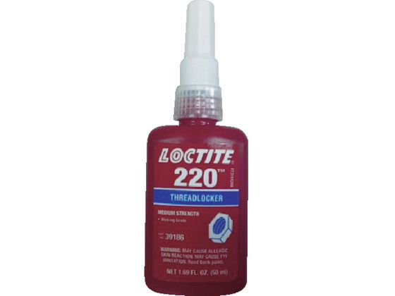 ロックタイト 220 低強度 後浸透 50ml 220-50 ロックタイト 220 低強度 後浸透 50ml 220-50
