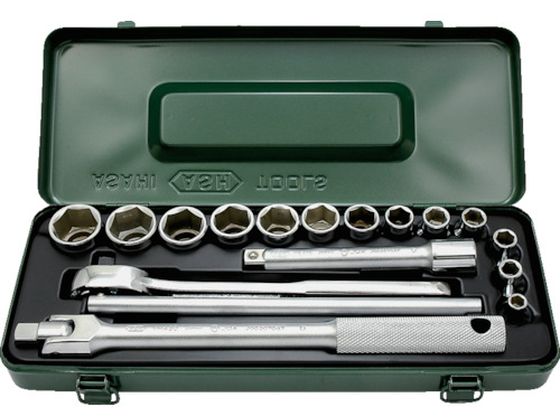 ASH 6角ソケットレンチセット12.7□×17PCS VJS4131 ASH 6角ソケットレンチセット12.7□×17PCS VJS4131