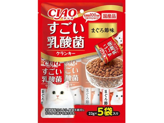 いなば CIAO すごい乳酸菌 まぐろ節味 22g×5袋 いなば CIAO すごい乳酸菌 まぐろ節味 22g×5袋