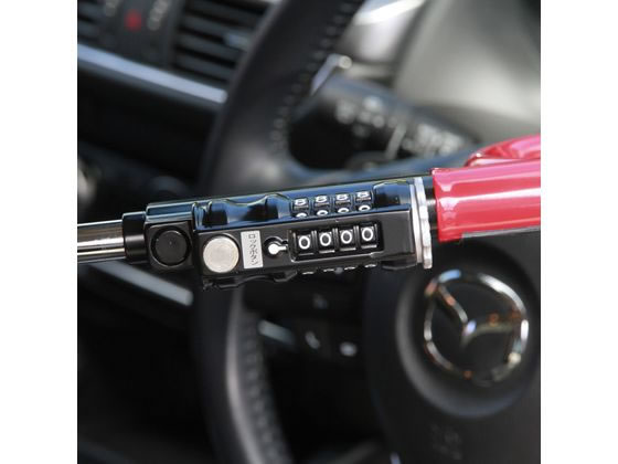 ⭐️HORNET•ハンドルロック⭐️ HORNET ハンドルロック LH-17R レッド : オートバックスYahoo