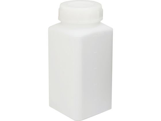 新潟精機 ポリ角ビン 500ml BS-500