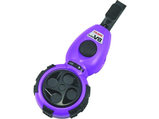 タジマ エルライン墨つぼV8鶴首 パープル LL-SUMV8T-PA タジマ エルライン墨つぼV8鶴首 パープル LL-SUMV8T-PA