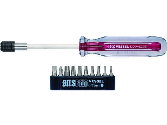 ベッセル トルクスドライバーセット(ビット10本付) TD-6310TX TD-6310TX ベッセル トルクスドライバーセット(ビット10本付) TD-6310TX TD-6310TX