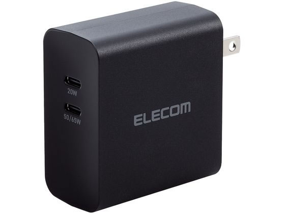 エレコム USB Power Delivery 70W AC充電器(C×2) エレコム USB Power Delivery 70W AC充電器(C×2)