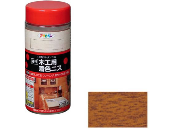 アサヒペン 木工用着色ニス 300ml ゴールデンオーク