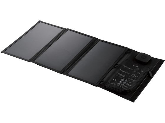 エレコム スタンド付き21Wモバイルソーラー充電器 MPA-S03BK エレコム スタンド付き21Wモバイルソーラー充電器 MPA-S03BK