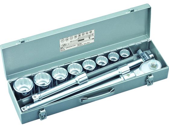 TONE ソケットレンチセット 差込角19.0mm 12点セット 200M TONE ソケットレンチセット 差込角19.0mm 12点セット 200M