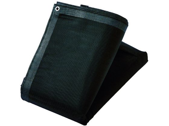 TRUSCO ソフトメッシュシートα 幅1.8m×長さ3.6m ブラック