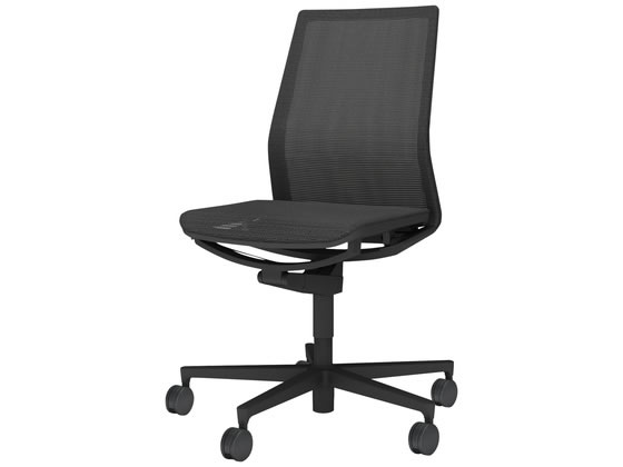 コクヨ コクヨ チェア ファブレ メッシュ 肘無 黒 W C01B101MWBE6E63 コクヨ コクヨ チェア ファブレ メッシュ 肘無 黒 W C01B101MWBE6E63