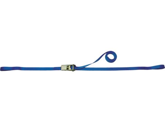 TESAC ラッシングベルト(ベルト荷締機)ラチェットバックル式アイタイプ
