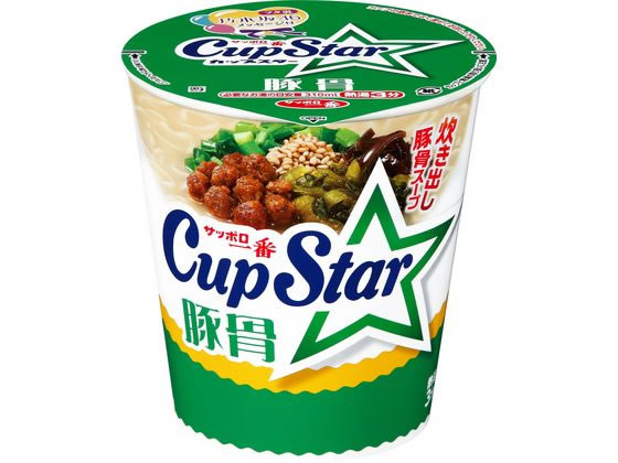 サンヨー食品 サッポロ一番 カップスター 豚骨 75g サンヨー食品 サッポロ一番 カップスター 豚骨 75g