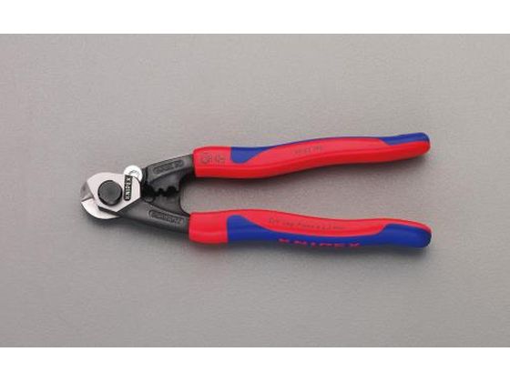エスコ ワイヤーロープカッター φ6mm 190mm EA541WK-1