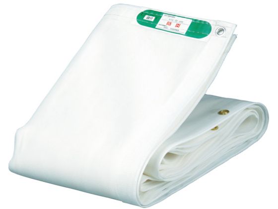 TRUSCO ストロングメッシュシート 1.8m×3.6m ホワイト GM-1836W
