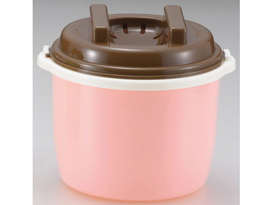川崎合成樹脂 電子レンジ炊飯器 レンジ de ごはん ピンク