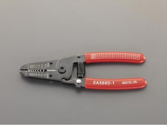 エスコ ワイヤーストリッパー 0.6-2.6mm EA580D-1