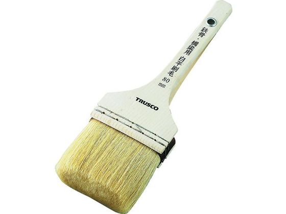 TRUSCO 鉄骨橋梁用白平刷毛 35号 TPB-124