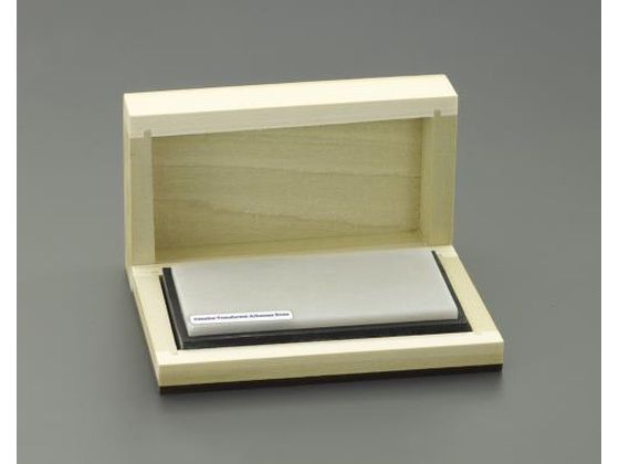 エスコ 油砥石 天然 極上質 超細目 100×50×13mm