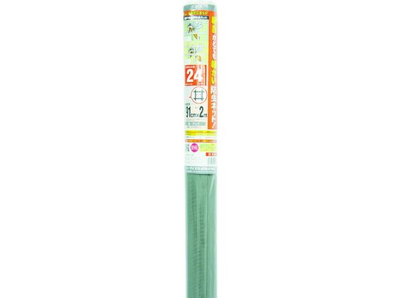 Dio クラウンネット 24メッシュ 91cm×2m グレイ 124218
