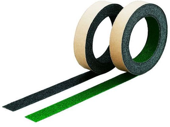 TRUSCO ノンスリップテープ 屋外用 25mm×10m 緑 TNS-2510