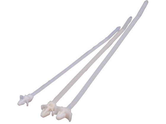 TRUSCO プッシュマウントタイ(ウィング) 幅3.5×157 取付穴径4.6 TPWVS-155M TRUSCO プッシュマウントタイ(ウィング) 幅3.5×157 取付穴径4.6 TPWVS-155M